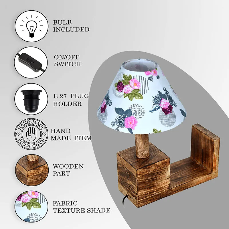 Sentry Rosa Fabric Table Lamp - Multicolor media 5