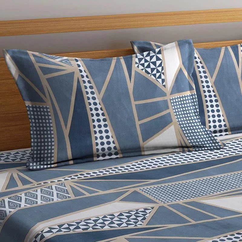Adaline Abstract Bedsheet - 150 GSM media 3