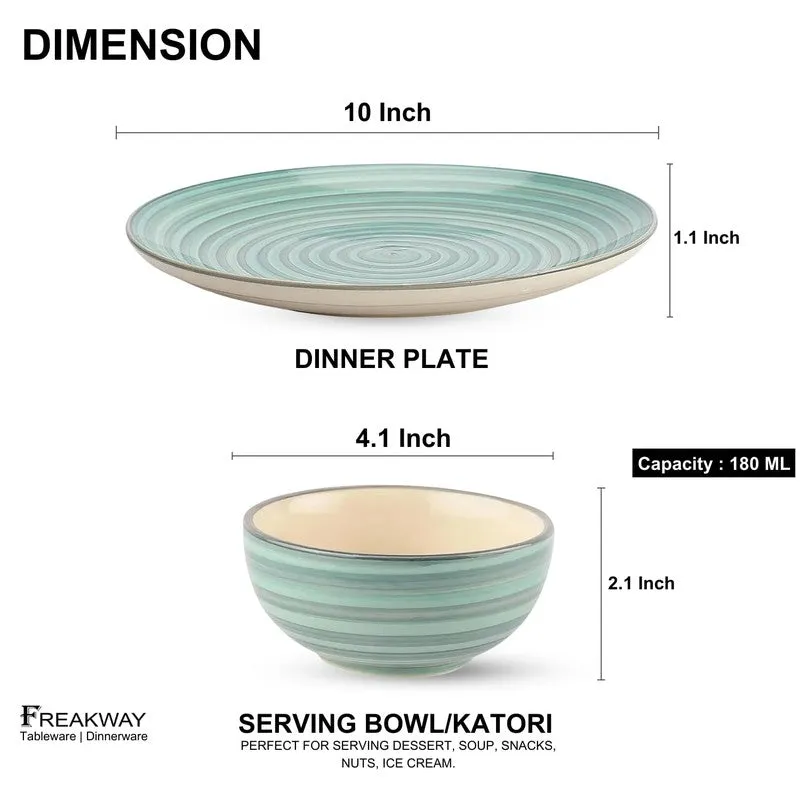 Velmora Quora Dinner Set - 4 Piece Set media 10