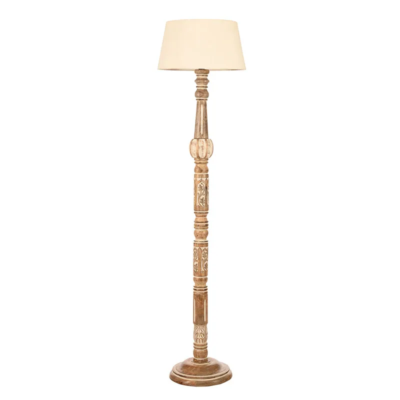 Arka Prism Crema Floor Lamp media 4