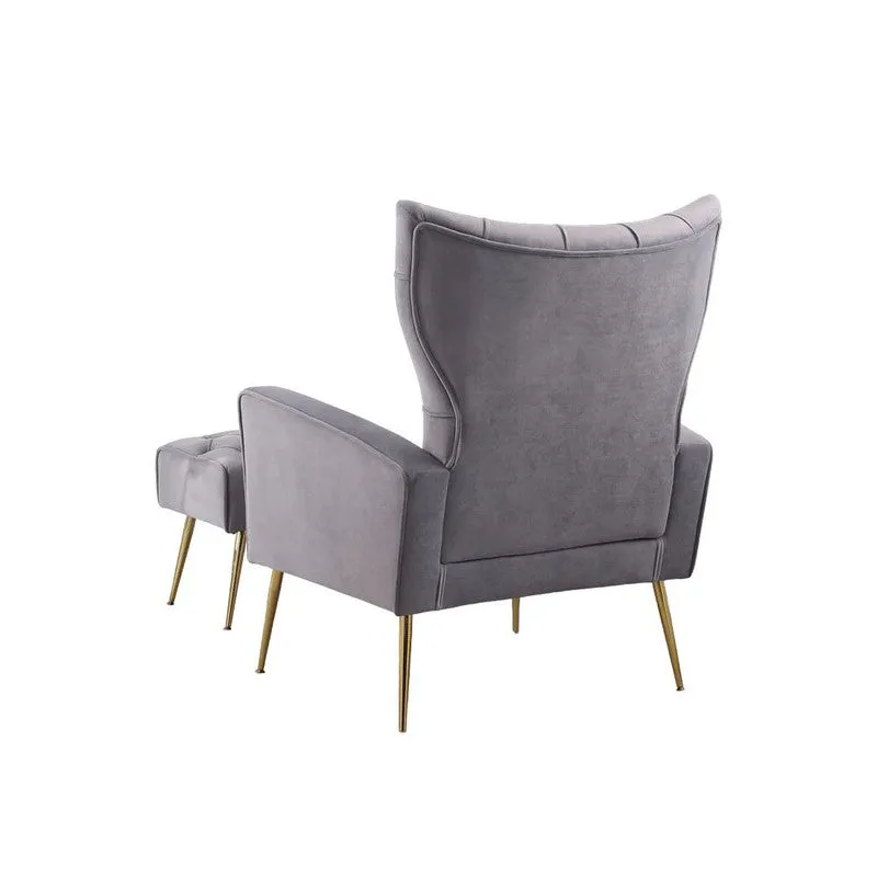Simplex Neem Wood Lounge Chair (Grey) - Two Piece Set media 7
