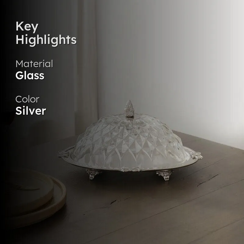 Tiara Cake Stand - Silver media 2