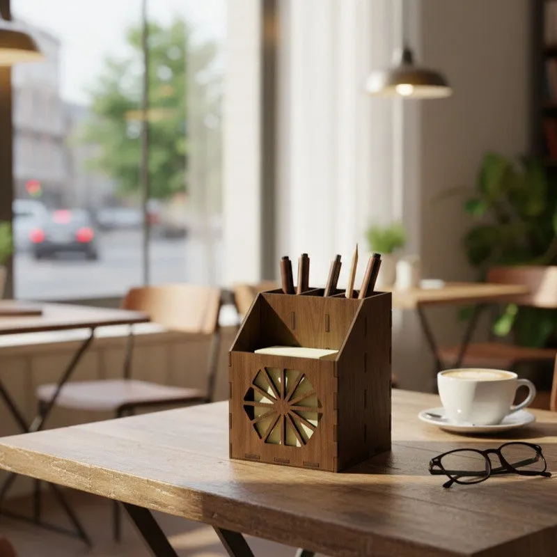 InkHarbor MDF Pen Stand media 4