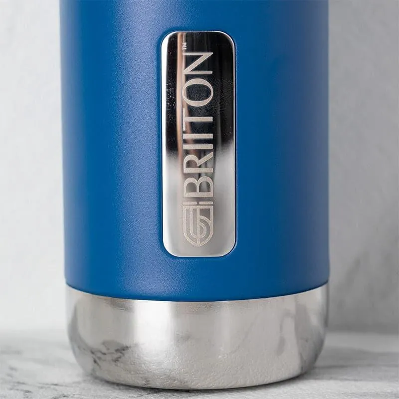 Bristo Sip Hot & Cold Thermos Water Bottle (White & Blue, 750 mL Each) - Set Of Two media 4