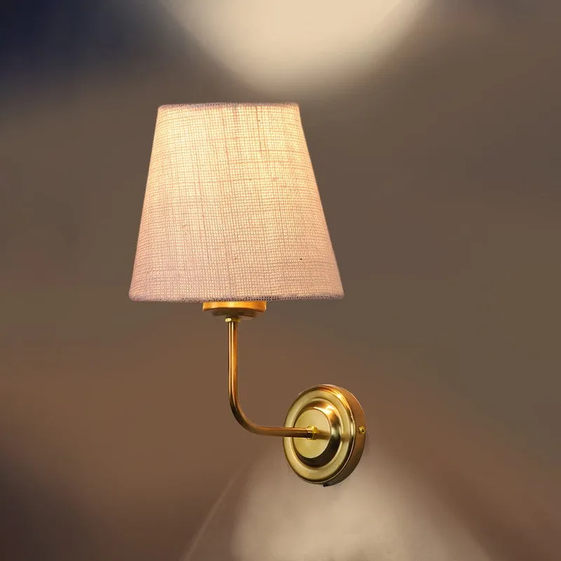 Lumoire Cone Metal Wall Lamp - Gold,White media 7