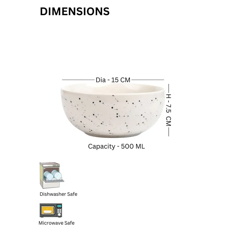 Ink Drop Serving Bowl (600 mL) - Set Of Two media 8