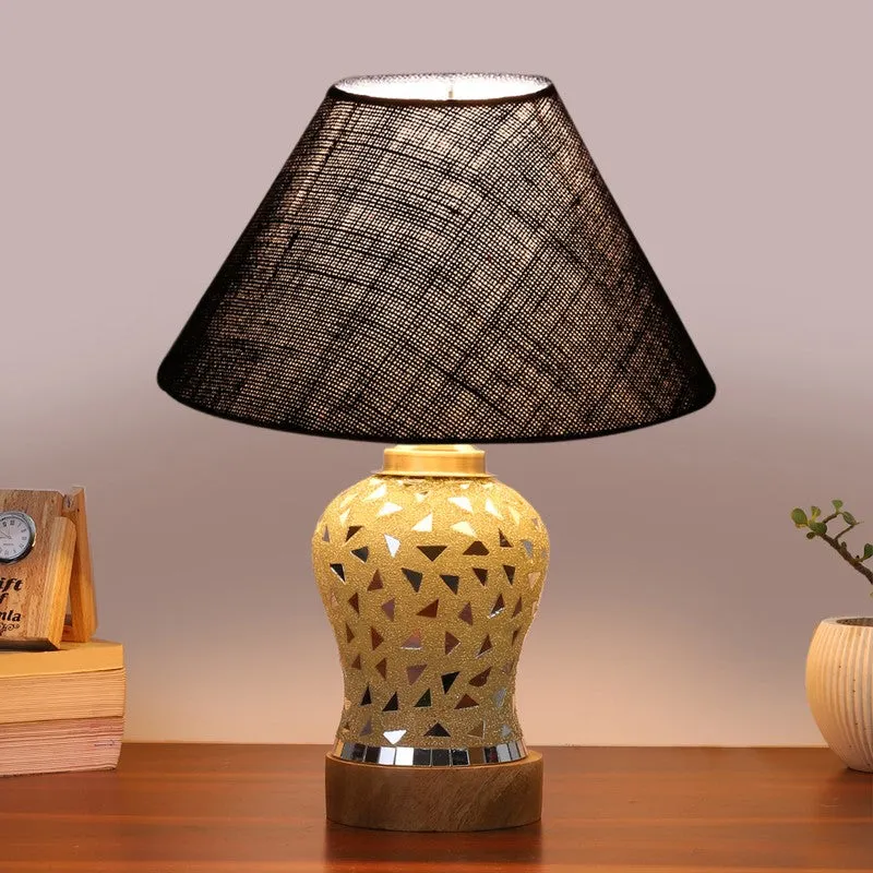 Elara Wooden Table Lamp - Multicolor media 3