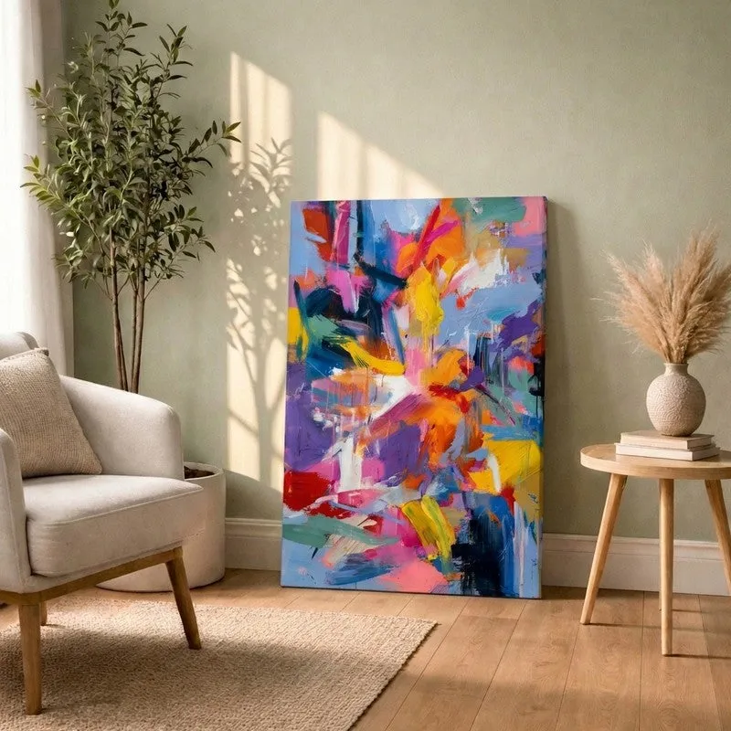 Modern Color Matrix Canvas Wall Art media 1