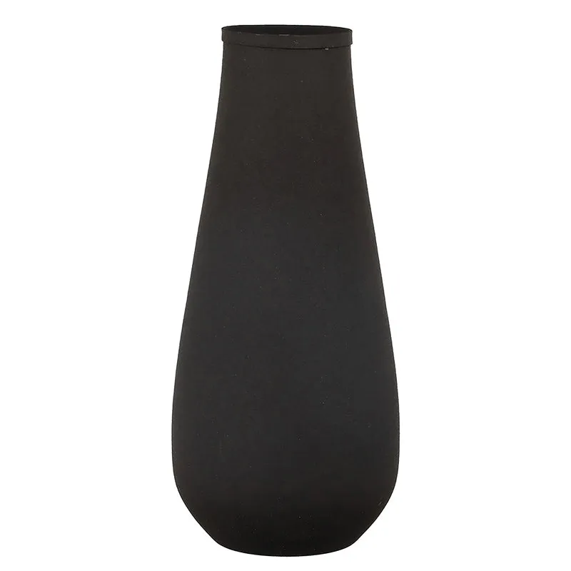 Areitha Metal Vase (Black) - Set Of Two media 4