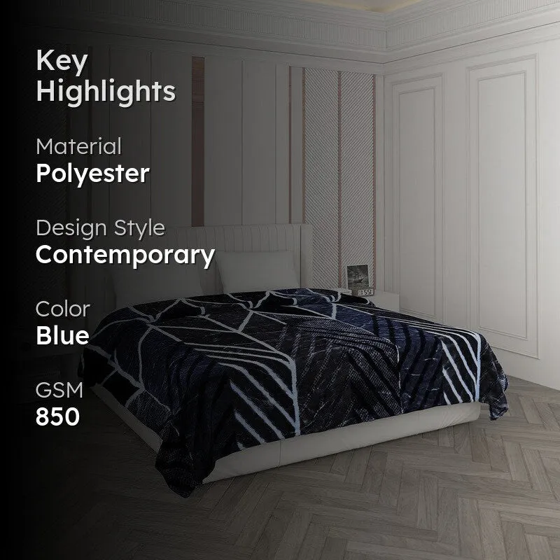 Monte Carlo Midnight Mirage Blanket - 850 GSM media 2