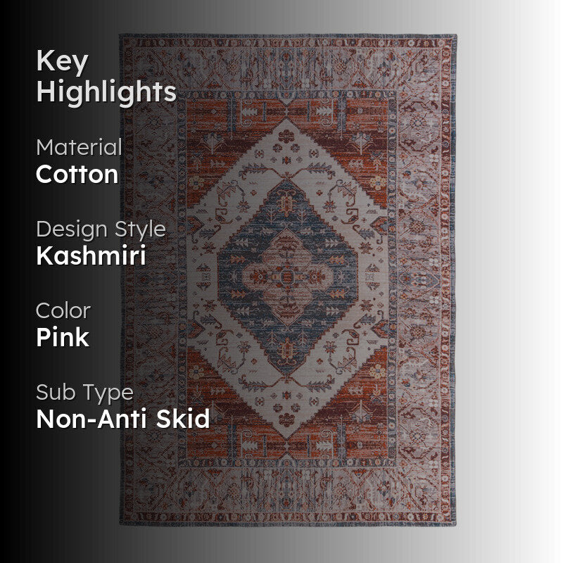 Panja Handwoven Cotton Rug media 2
