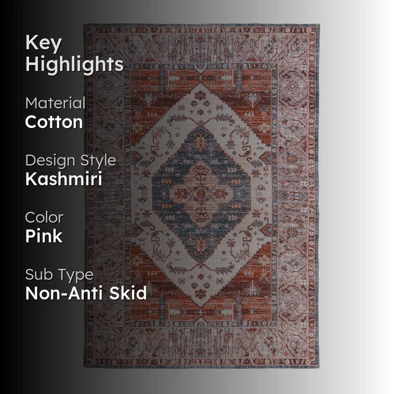 Panja Handwoven Cotton Rug - 2