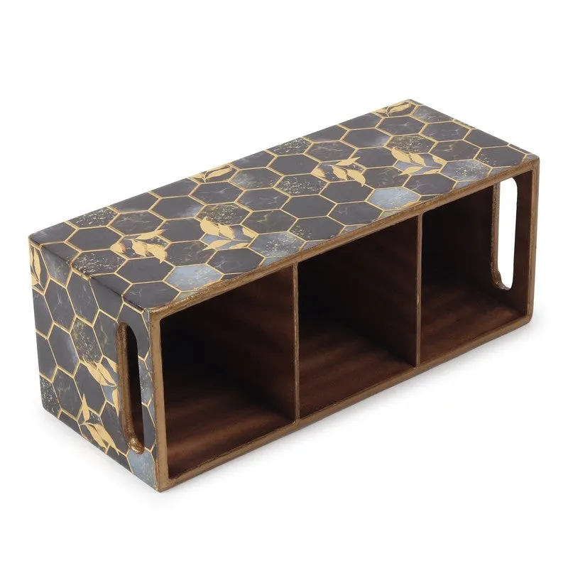 Hexiq Wooden Cutlery Holder media 6