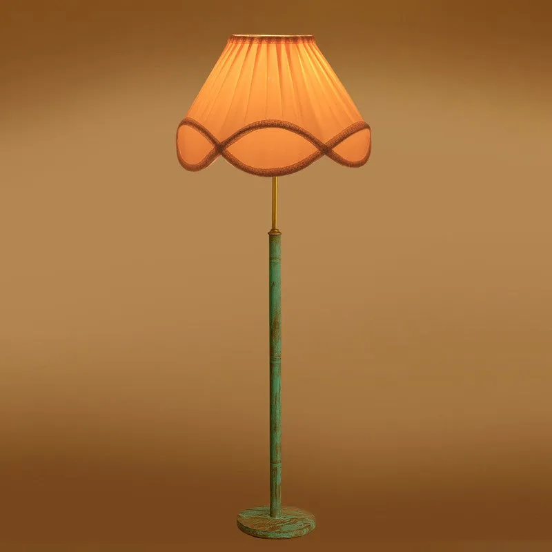 Cozy Nest Wooden Floor Lamp - White media 7