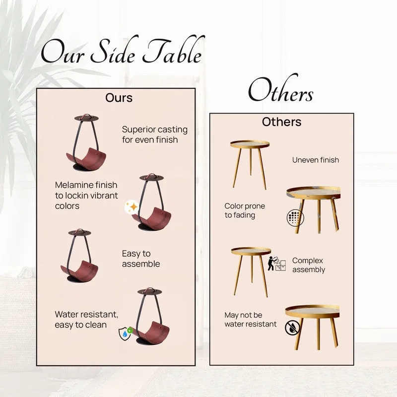 Crema Center Table - Brown,Black media 5