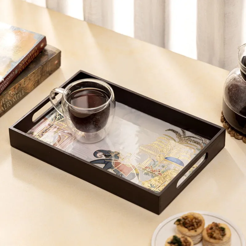 Cedar Rectangle MDF Serving Tray media 1