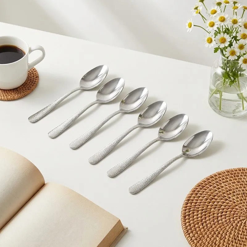 Sitello Stainless Steel Spoon Set - Set of Six media 1