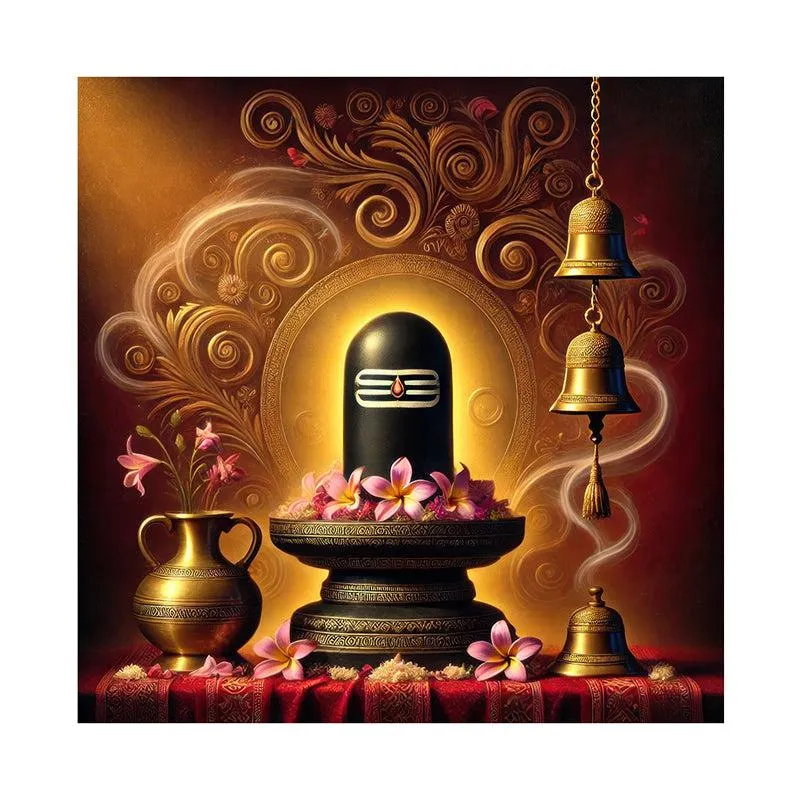 Lingeshwara Wall Painting media 4