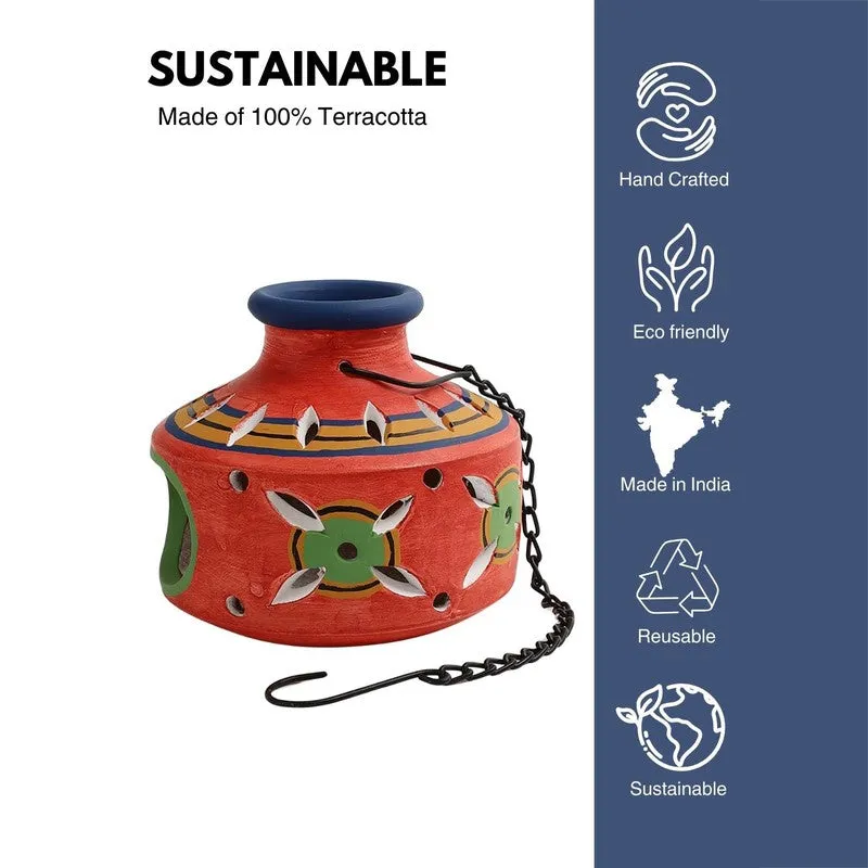 Mandala Magic Tea Light Holders - Red,Blue media 7