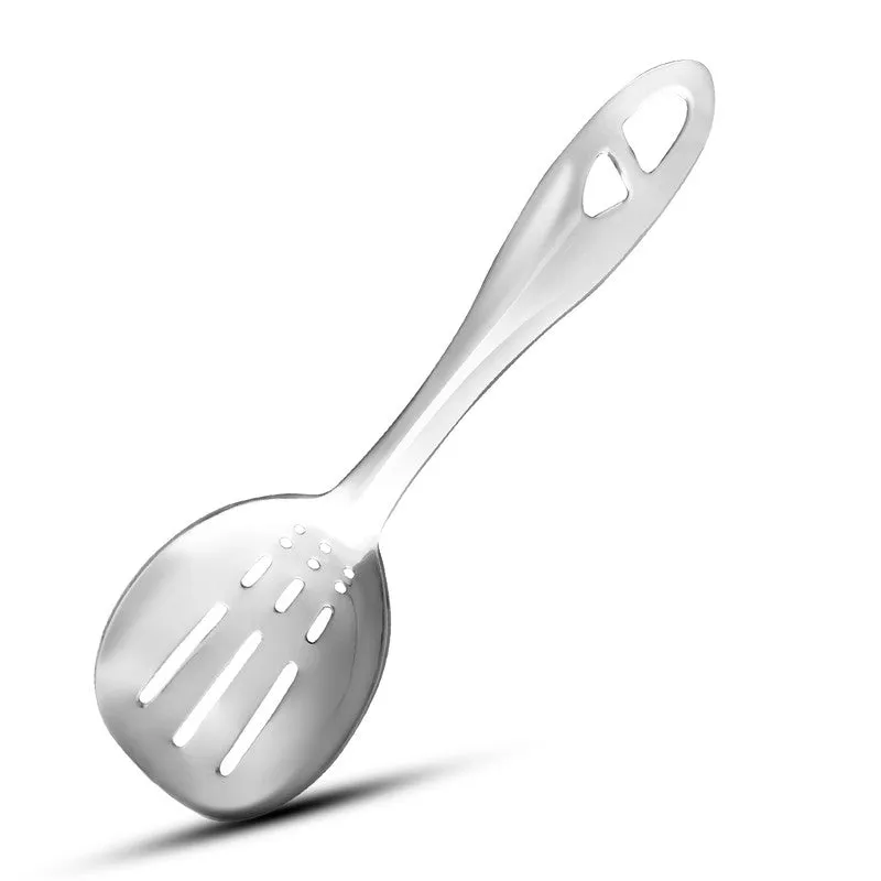 Slotted Stainless Steel Serving Spoon - 26 CM media 3