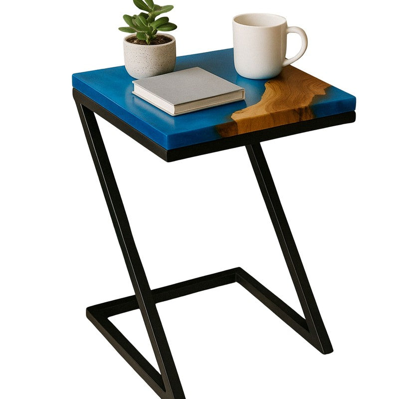 Onyxa Teak Aura Side Table media 4