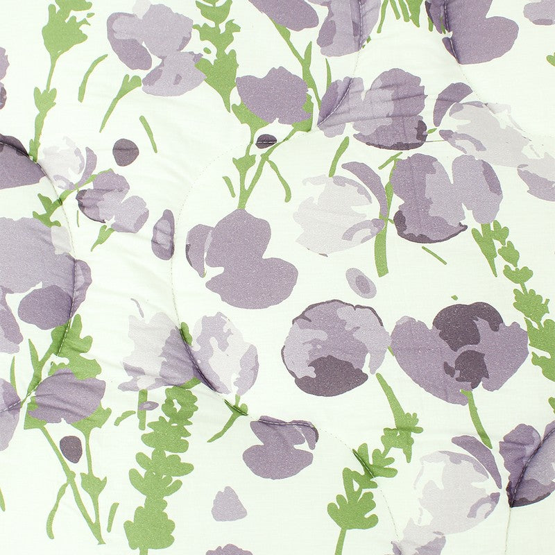 Lavender Bloom Cotton Comforter - 350 GSM media 5