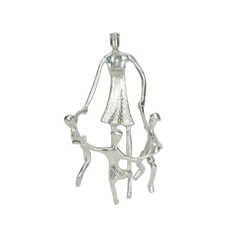 Ringa Ringa Roses Showpiece - Silver media 4