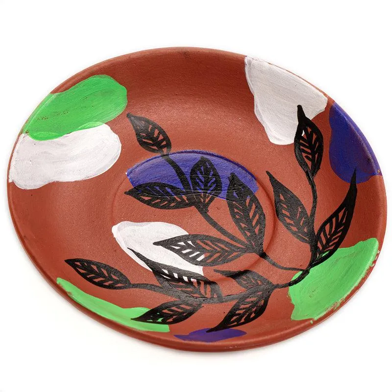 Namura Handpainted Terracotta Kulhad - Set Of Two media 3