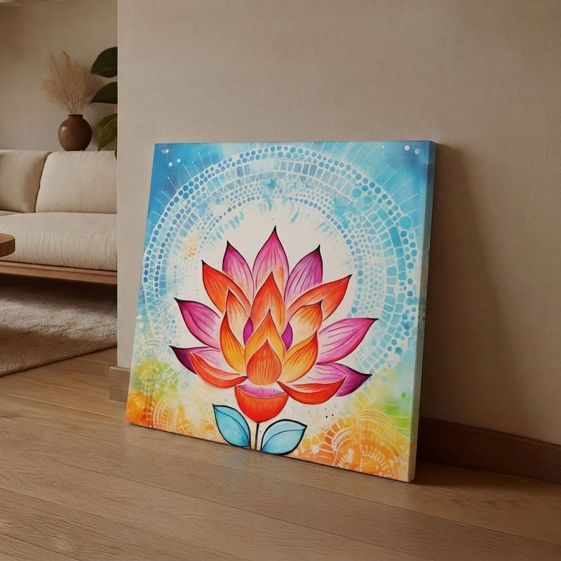 Sunlit Bloom Wall Art Without Frame