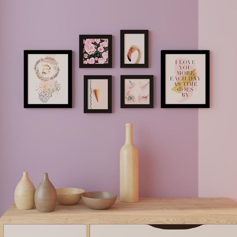 Floral Nature Wall Art - Set Of Six