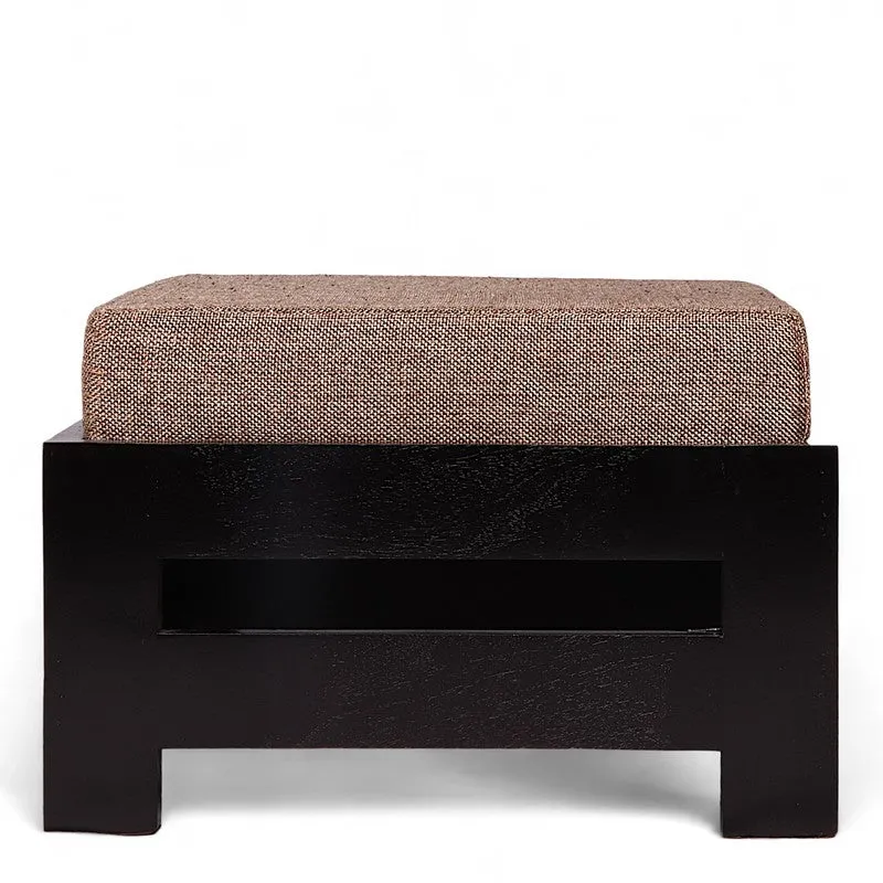 Mynex Sheesham Wooden Bench with Stool (Beige) - Two Piece Set media 3
