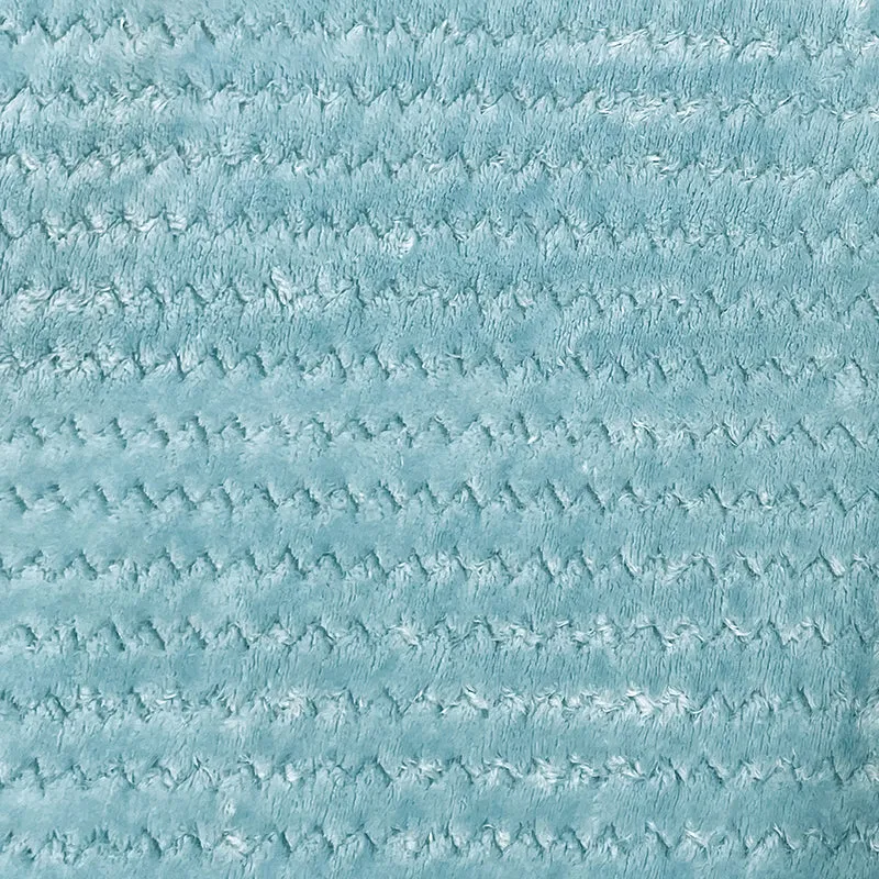 Swayam Seda Mink Blanket (Light Blue) - 240 GSM media 6