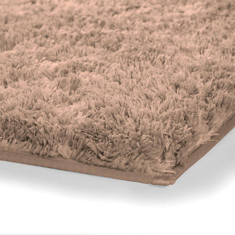 Vegas Luxe Micro Fiber Area Rug - Rust media 6