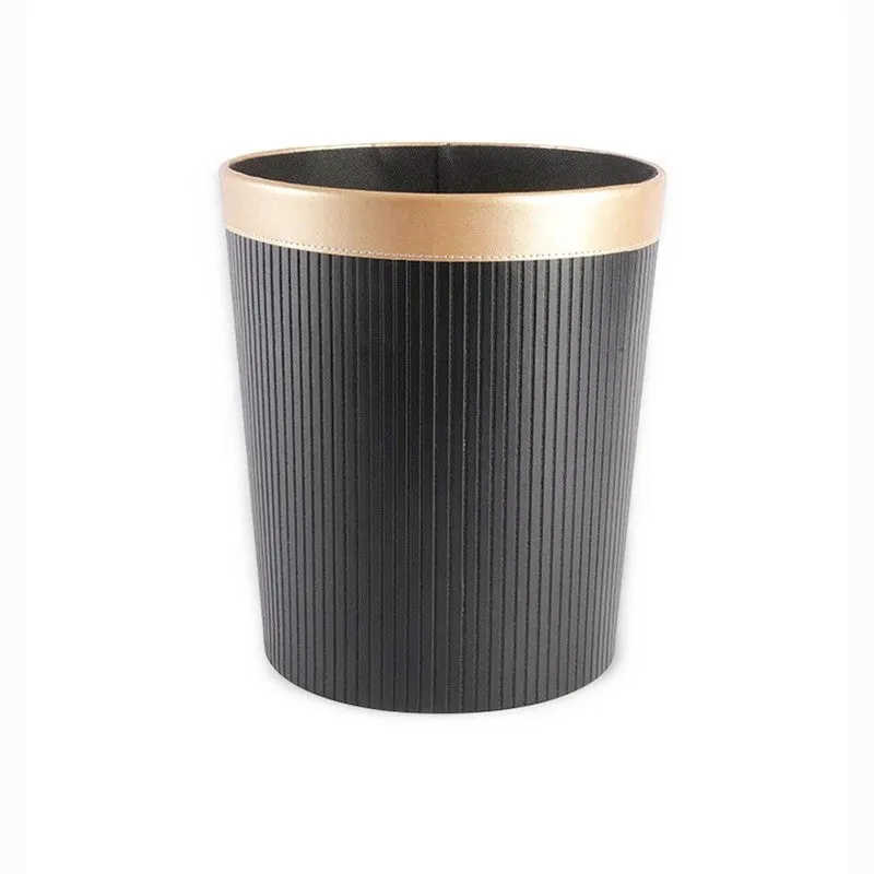 AarviDecor UrbanClean Faux Leather Dustbin media 3