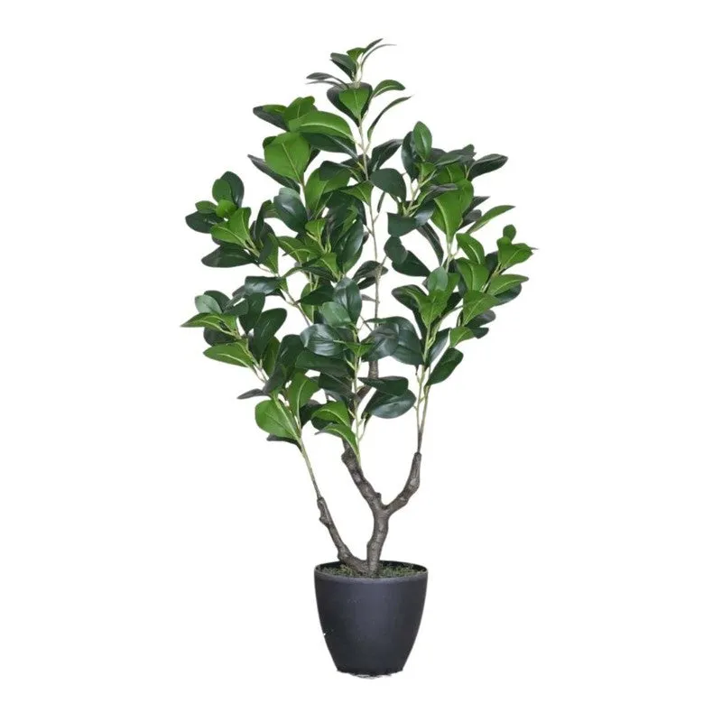 Artificial Peperomia Plant Without Pot - 3 Feet media 6