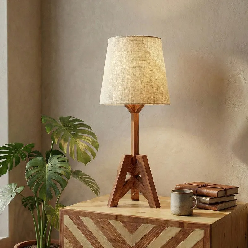 Kalisto Jute Table Lamp - Brown,Beige media 1