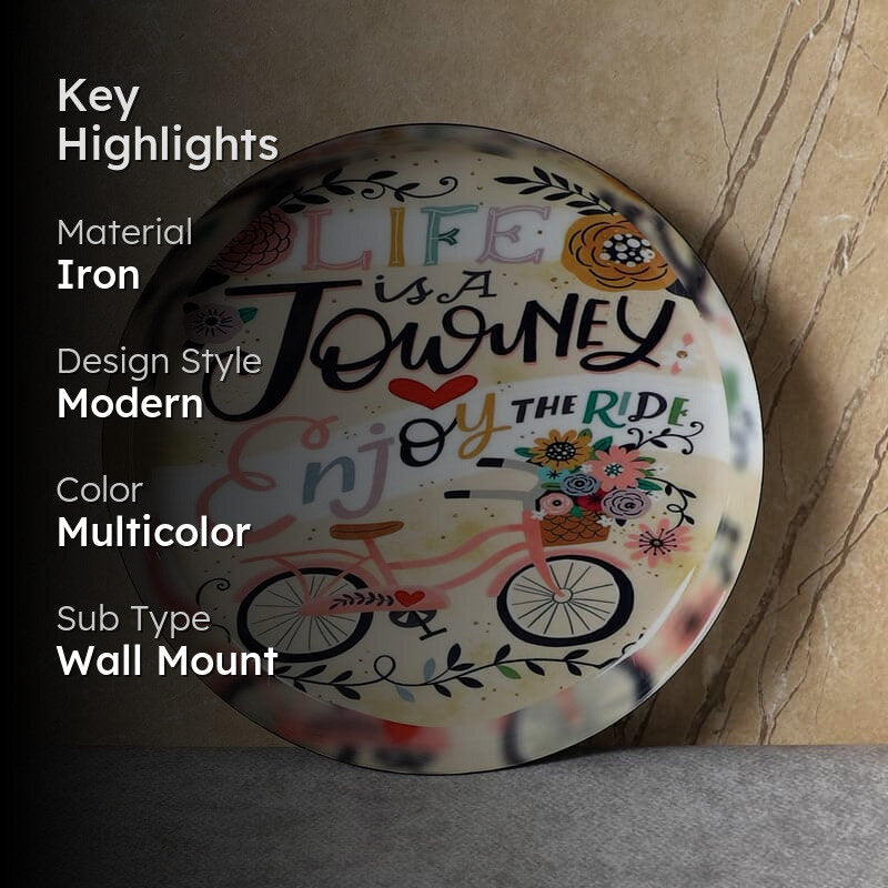Life Is Beautiful Wall Plate media 2