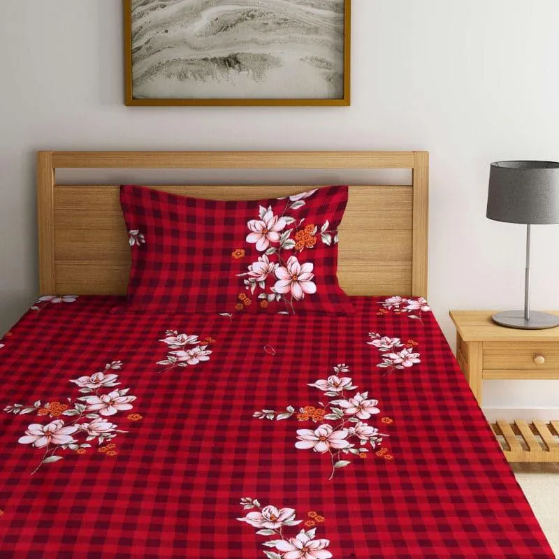 Florena Stripe Bedsheet - 150 GSM media 1