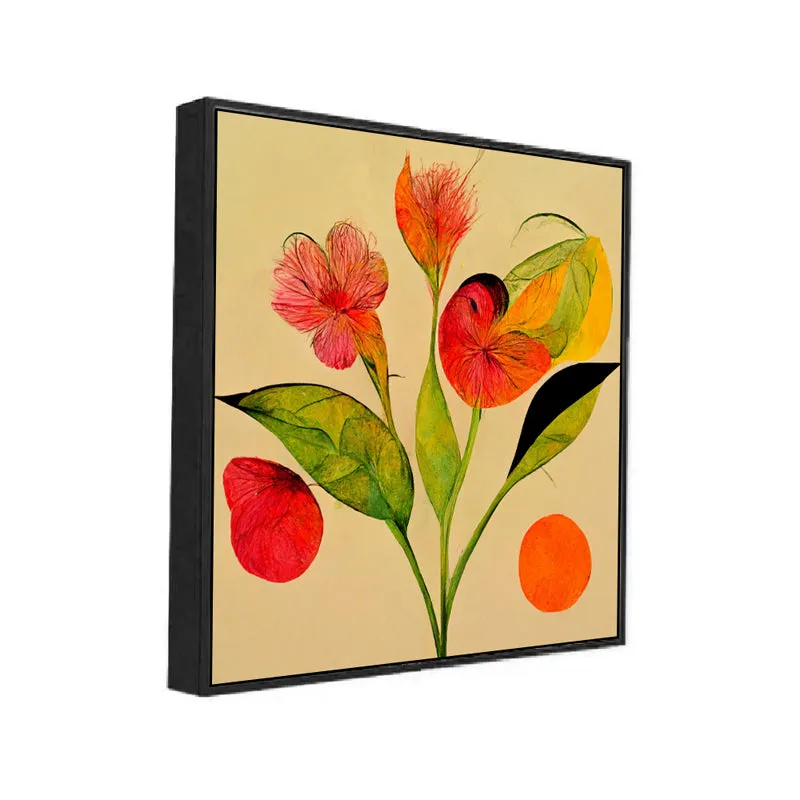 Lively Spring Flowers Wall Painting media 4