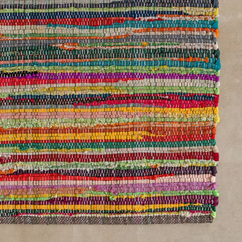 Myrrin Cotton Runner Rug - Multicolor media 6