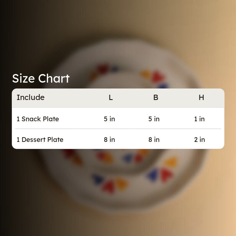 Clover Snack Plate - 2 Piece Set media 5