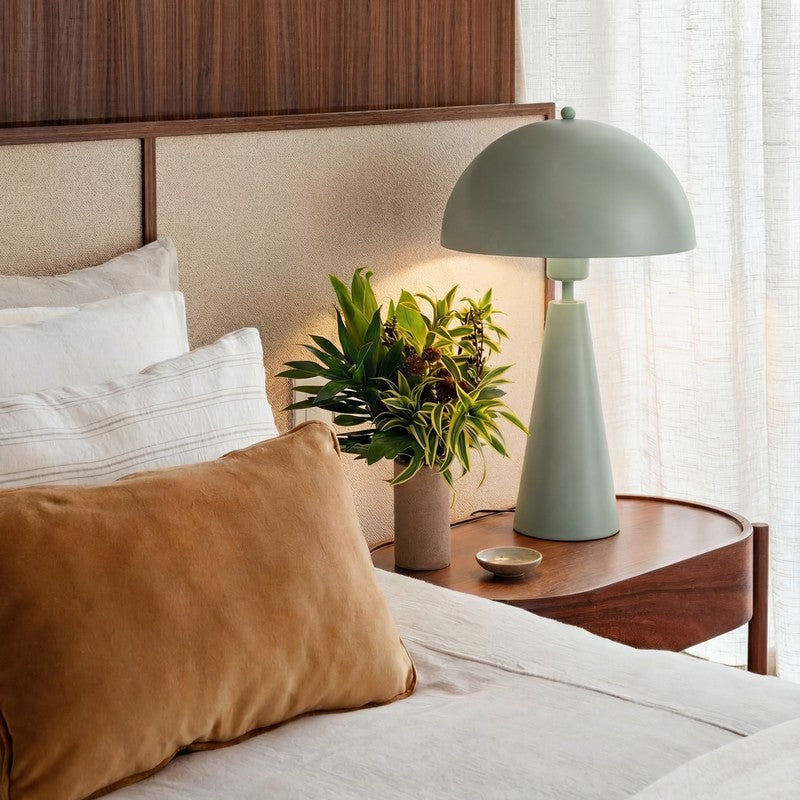 Fig Living Hoa Sphere Metal Table Lamp - Green media 8