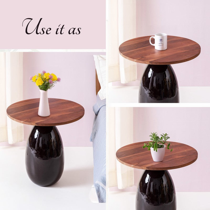 Caffeine Center Table - Brown,Black media 3