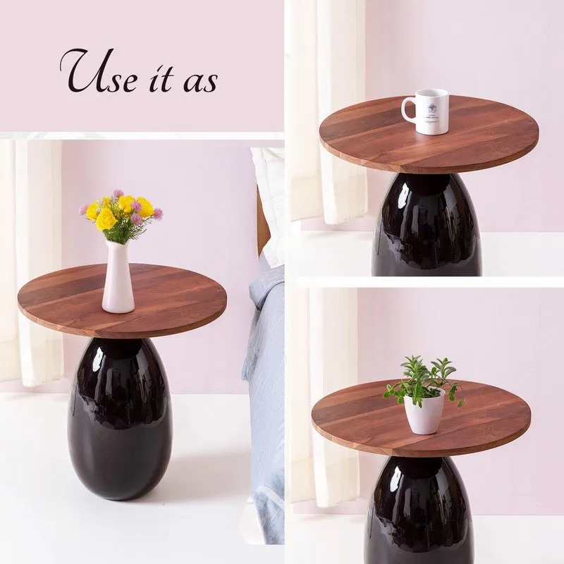 Caffeine Center Table - Brown,Black media 3
