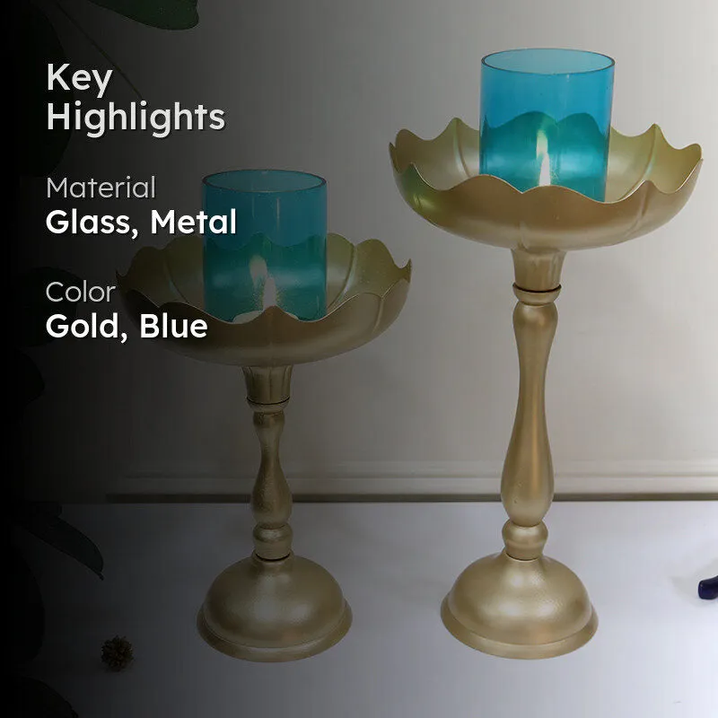 Kamla Candle Holder - Set Of Two media 2