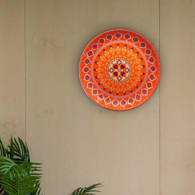 Ikkat Patterned Decorative Plate image 5