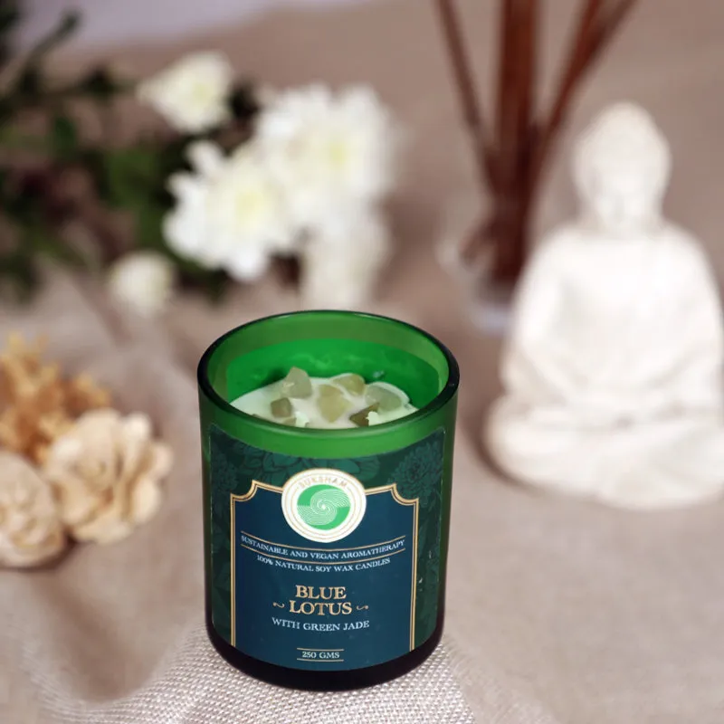 Elysium Blue Lotus Scented Candle media 3