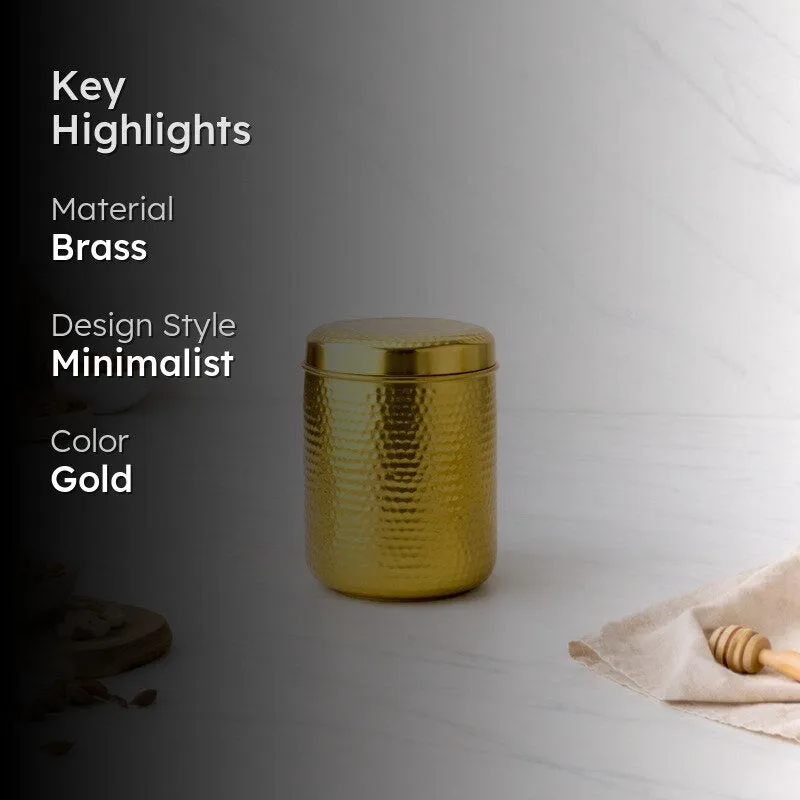 PureFor Gold Brass Container - 1000 mL media 2