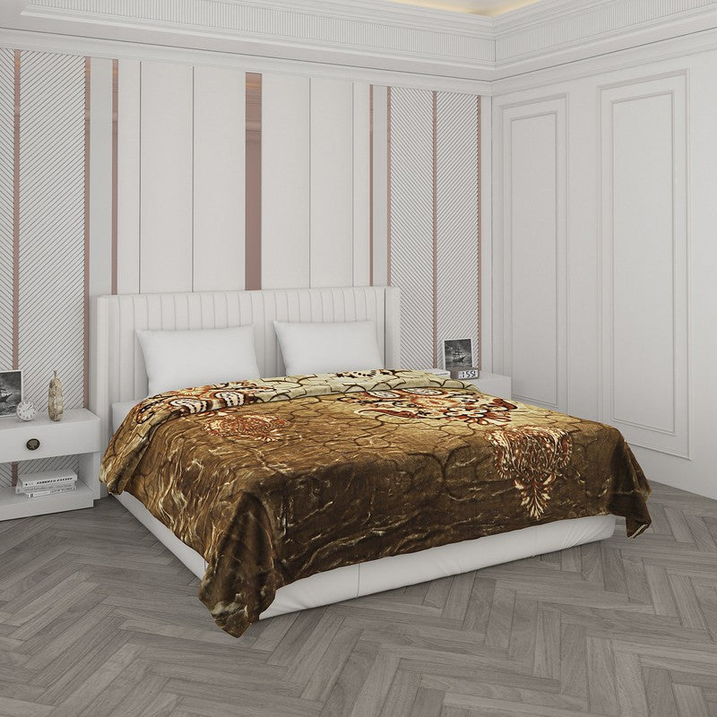 Monte Carlo Autumn Whisper Blanket - 850 GSM - Queen/Double