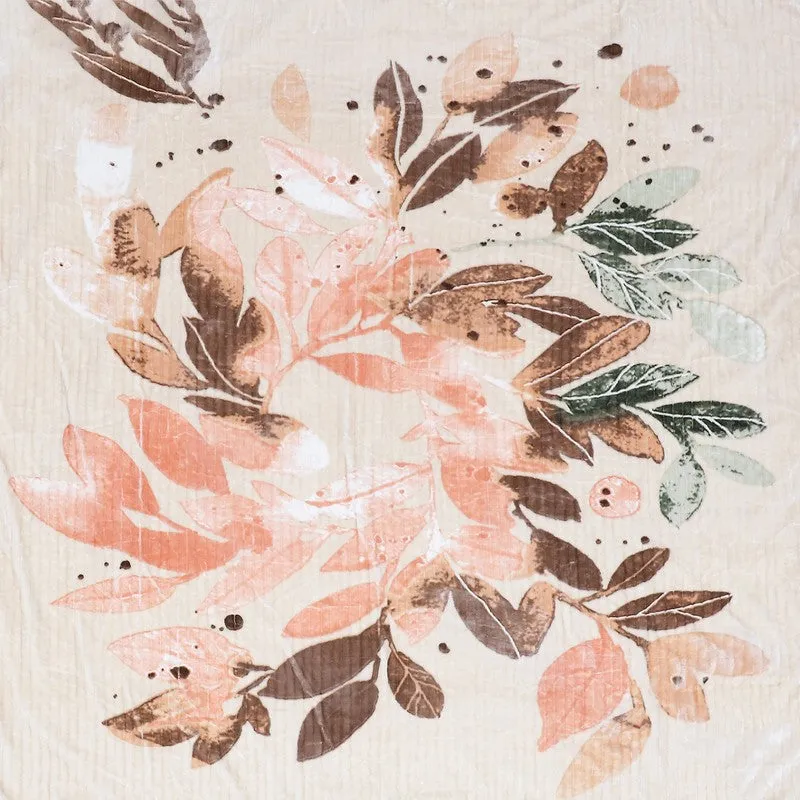 Monte Carlo Blossom Dreamscape Blanket (Beige) - 900 GSM media 6